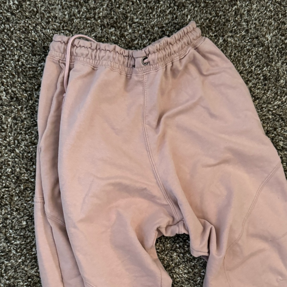 Free People Movement‎ Nothing But the Sweats Jogger Pants Size Extra Small Pink - Picture 4 of 10